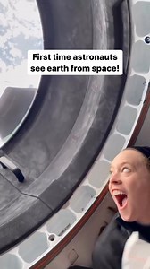 What would your reaction be? 😦😵‍💫🤩? The astronauts in this video are astronauts that flew on the Inspiration4 mission - the world’s first all-civilian mission to orbit - spent 3 days orbiting our planet at an altitude no other human has ever been for about 20 years! In September 2021. The Crew Dragon Cupola (the window in this video) holds the record for the largest window ever flown to space. Credit @inspiration4 🛸 . •. 🌎 ° .• 🌓 • .°• • 🚀 ✯. •. . •. . • ★ * ° . 🛰 °· •. ๏ .• 🪐 . • • ° 