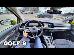 New Volkswagen Golf 8 2021 Test Drive Review POV