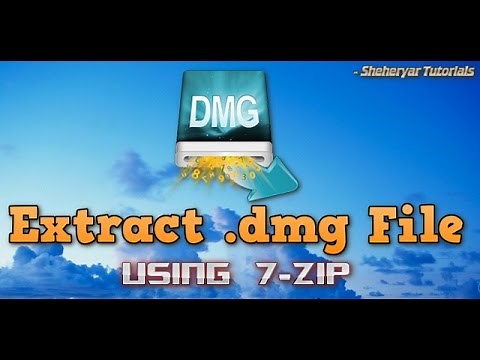 How to Extract .dmg file for free in Windows XP/Vista/7/8/9/10