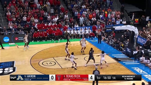 Texas Tech Red Raiders vs. Akron Zips: Game Highlights