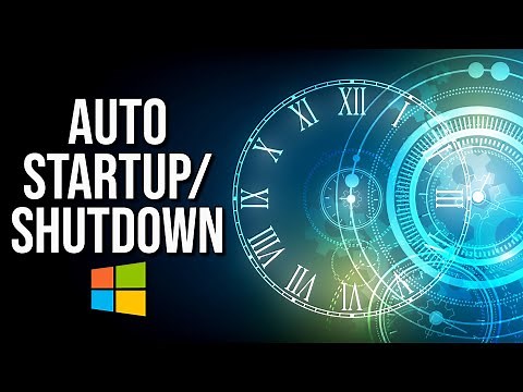 How to Schedule Windows 10 Shutdown and Startup