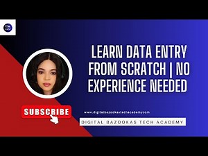 Full Data Entry Course - Step-by-Step Tutorial