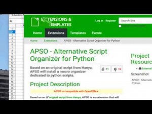 Python en LibreOffice