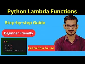 Python Lambda Functions | Learn how to use Lambda functions in Python | Python Tutorial 2025