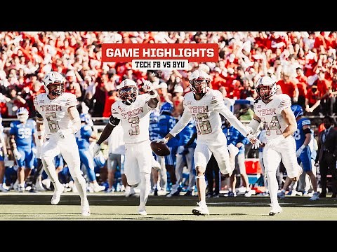 Texas Tech Football vs. BYU: Highlights (29-7) | November 8, 2025