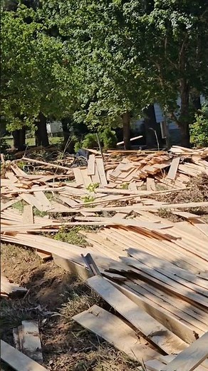Terrible Accident, Semi Fully Loaded with Lumber. #wreck #logging #semitruck #flatbedtrucking