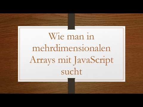 How to search in multidimensional arrays using JavaScript