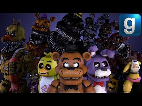Gmod FNAF | The Nightmares Attack! [Part 1]