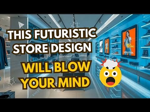 This Futuristic Store Design Will Blow Your Mind 🤯 #RetailDesign