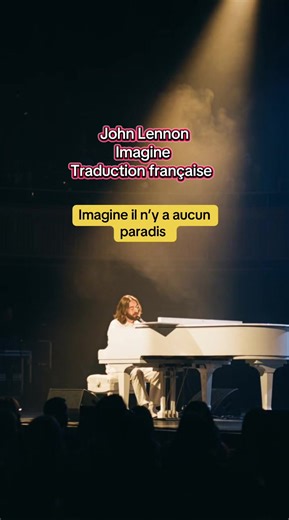 John Lennon Imagine - Traduction et paroles