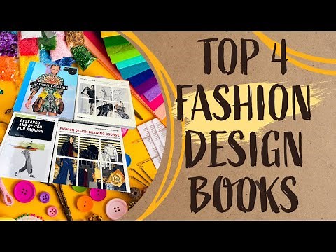 Top 4 Fashion Design Books for beginners #fashion #books #fashionbooks
