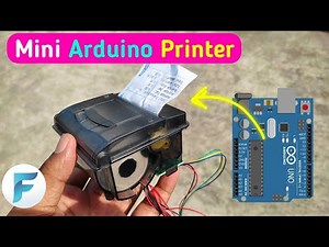 Arduino mini-Printer Project!!