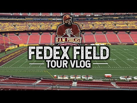 FEDEX FIELD TOUR VLOG! w/ friends