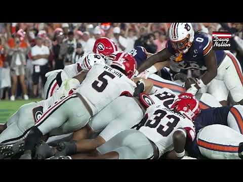 Auburn's goal line fumble vs Georgia in super slow motion: You be the judge