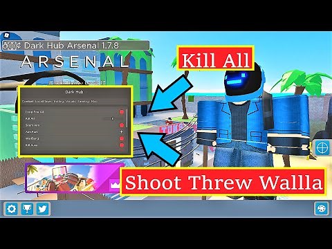 Roblox Arsenal Script Hack/Pastebin (Silent Aim TROLLING) *2024*