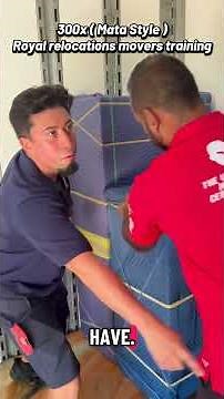 Moving masterclass 🫡 Movers teaching how to load a truck 📦🚛 #movers #movingcompany #moving
