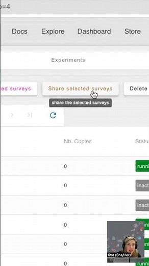 Sharing Pavlovia Surveys
