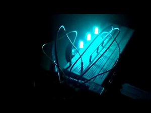 Blink led series Using Arduino with full code