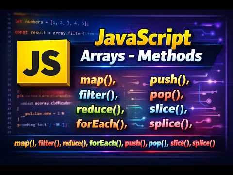 JavaScript Array Methods Explained with Examples