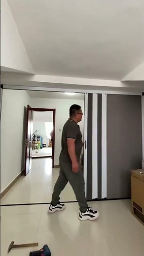 Install a Partition Door in 10 Minutes #homedecor #creativeblinds #home