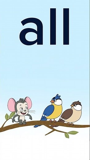 Kindergarten Sight Words: All | ABCmouse #learning #education #sightwordsforkids #kindergarten
