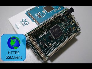 Arduino Due + Ethernet Shield HTTPS requests example in Arduino IDE