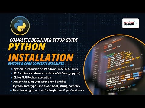 Complete Python Installation Step-by-Step Guide for practice