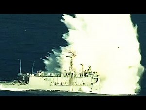 Submarine TORPEDO ATTACK! U.S. Navy SHIP SINKING exercise!