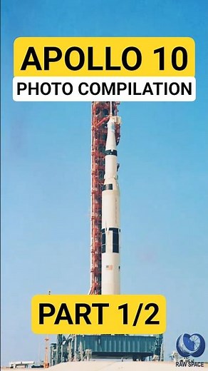APOLLO 10: NASA ARCHIVED PHOTO's - PART 1/2 🚀 #space #nasa