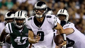 Christian Hackenberg keeps the zone-read for 22-yard rush