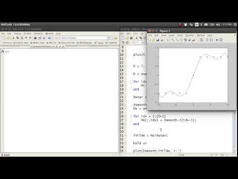 MATLAB Help - Linear Splines