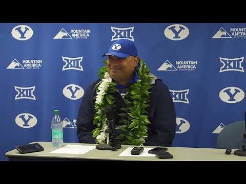 Kalani Sitake | BYU Football | Postgame Press Conference | Utah | October 19, 2025