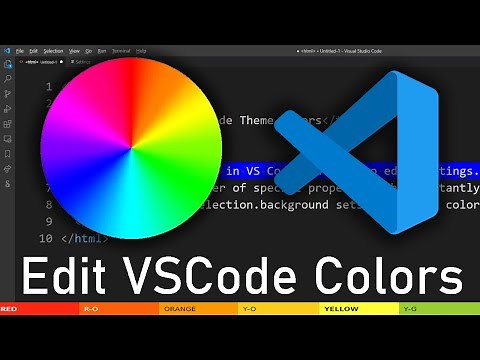 How To Change & Edit Color Theme in Visual Studio Code