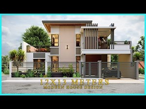 Two Storey 3 Bedroom Modern House Design