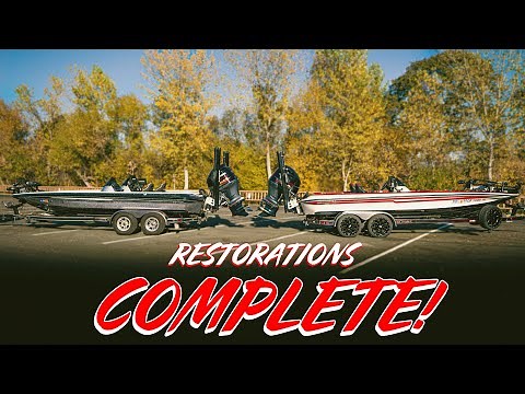 Bass Boat Restoration Complete: Full build with rigging, Rewire, Repower, and Electronics Tour!