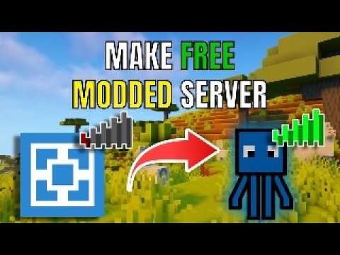 How To Easily Make Free Modded Minecraft Server - No Port Forwarding