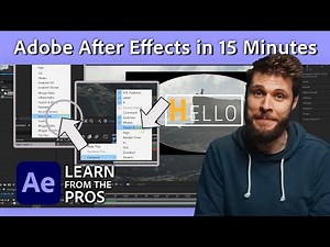 Learn How To Use Adobe After Effects In 15 Minutes | Learn From The Pros | Adobe Video