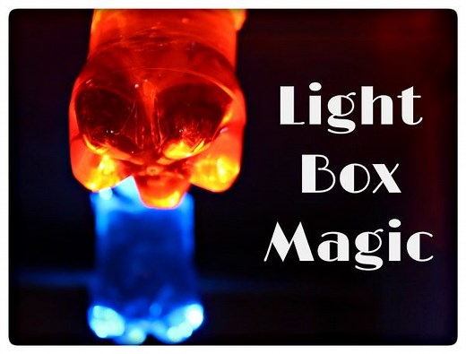 Science Experiment for Kids: Light Box Magic