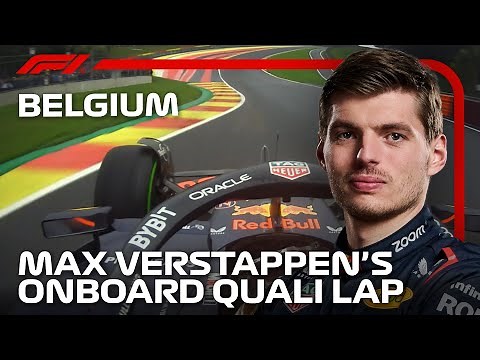 Max Verstappen's Qualifying Lap | 2024 Belgian Grand Prix | Pirelli
