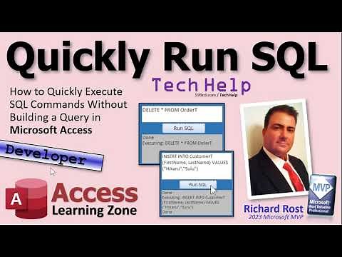 How to Quickly Execute SQL Commands Without Building a Query in Microsoft Access