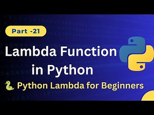 Python Lambda Function Explained with Examples | Full Tutorial for Beginners