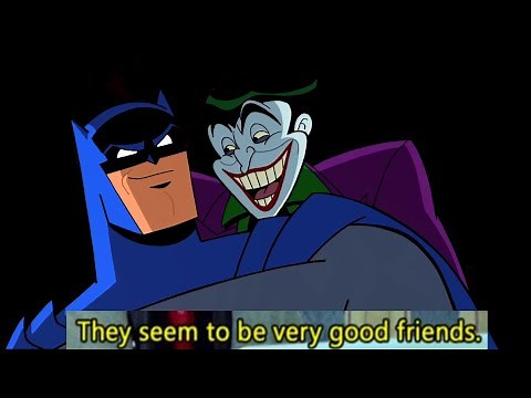 Batman and Joker being sort of lovers (a batjokes compilation)