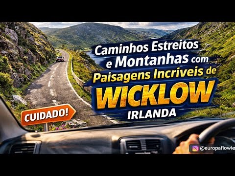 Wicklow - montanhas incríveis e caminhos únicos - Stunning mountains & wild trails