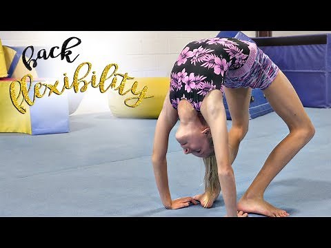 Gymnastics Back Flexibility Stretches| Kaia SGG