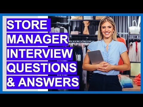 STORE MANAGER Interview Questions & Answers! (How To Become A Store Manager)