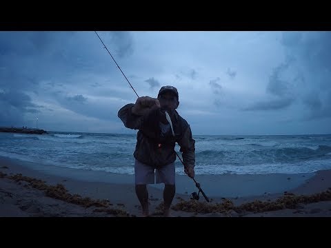 Jupiter inlet - Beach Fishing For Snook With Artificials