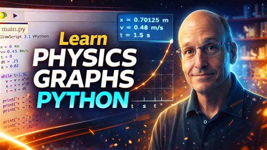 Python physics lesson 3: Exploring graphs and core concepts