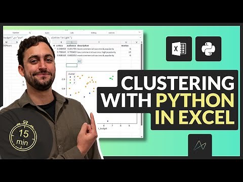 Machine Learning with Python in Excel: Best of Both Worlds? (full tutorial!)