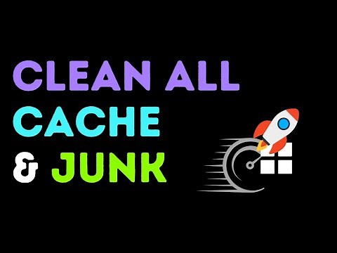 How to Clear ALL CACHE & JUNK From Windows 11 & Windows 10 | Speed Up Your PC! [Easy and Simple]