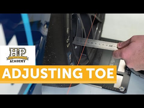 How To Adjust Toe | Professional DIY Wheel Alignment